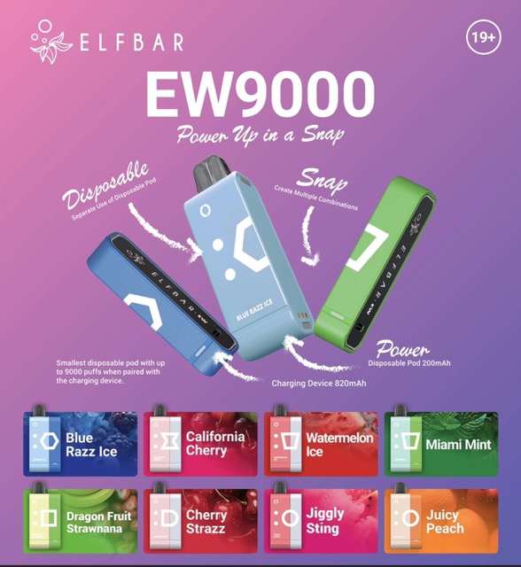 Elfbar EW9000 Disposable Flavour Pod South Africa